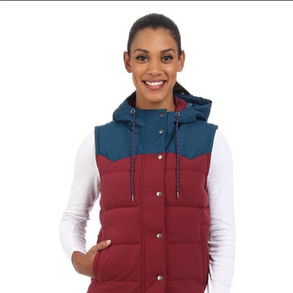 Patagonia Bivy Vest, red/blue XS, Like New - Picture 1 of 8